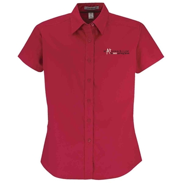 Picture of Mathnasium Ladies Short Sleeve Dress Shirt